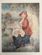 Auguste Renoir (1841-1919) - Madame Renoir avec son fils, Antiek en Kunst