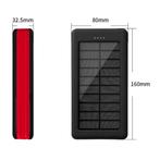 Solar Powerbank met 4 Uitvoer/3 Invoer Poorten 80.000mAh -, Telecommunicatie, Verzenden, Nieuw, Stuff Certified®