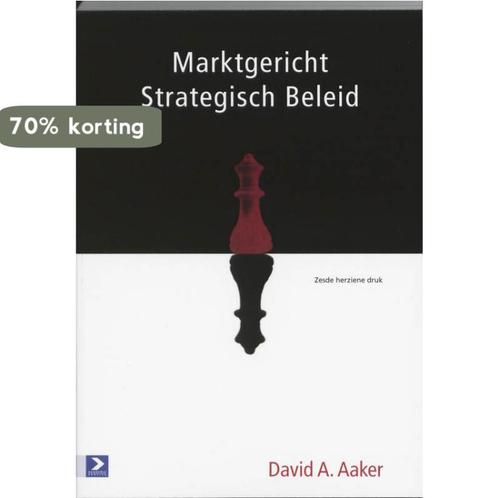 Marktgericht strategisch beleid 9789039520321 D.A. Aaker, Boeken, Schoolboeken, Gelezen, Verzenden