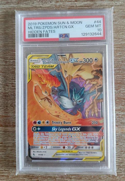 Pokémon - 1 Graded card - Moltres & Zapdos & Articuno 44/68, Hobby en Vrije tijd, Verzamelkaartspellen | Pokémon