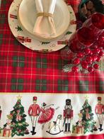 Kersttafelkleed voor grote tafels met notenkrakers en, Diversen, Kerst, Nieuw