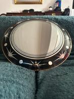 Miroir - Argent, Bois, Verre - Miroir mural argenté