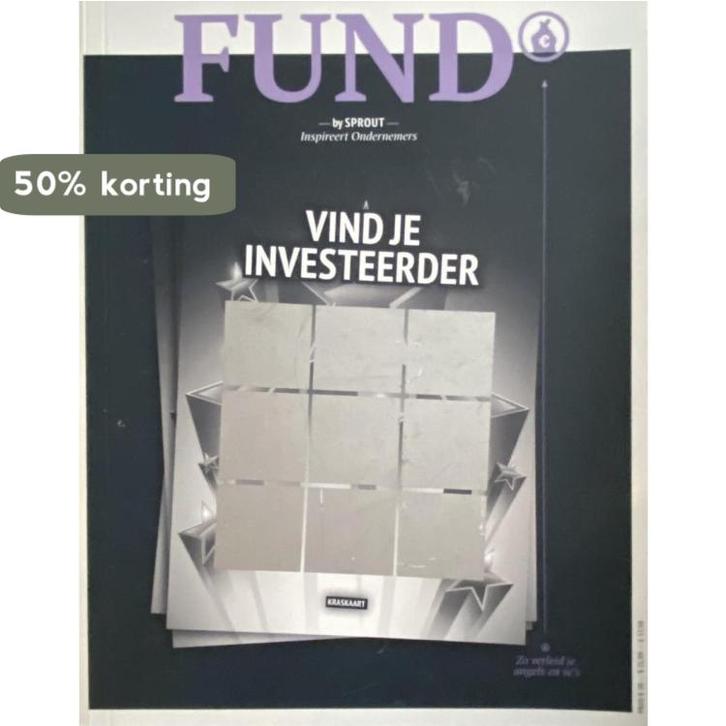 Fund / 2018 / 1 9789492693044 By SProut, Boeken, Economie, Management en Marketing, Zo goed als nieuw, Verzenden