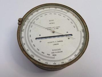 Negretti & Zambra Altimètre / Altimètre isotherme - Acier,