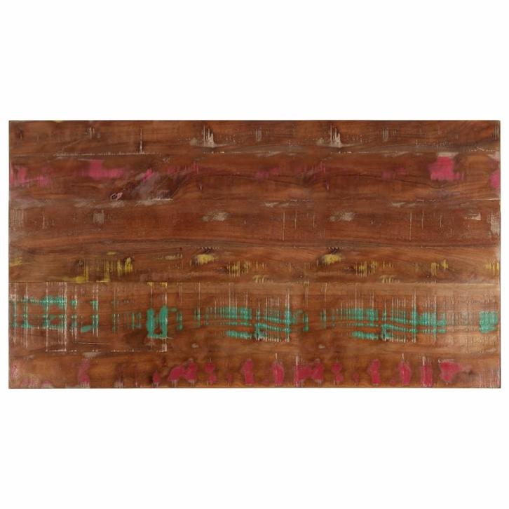 vidaXL Tafelblad rechthoekig 120x70x2,5 cm massief, Huis en Inrichting, Tafelonderdelen, Nieuw, Verzenden