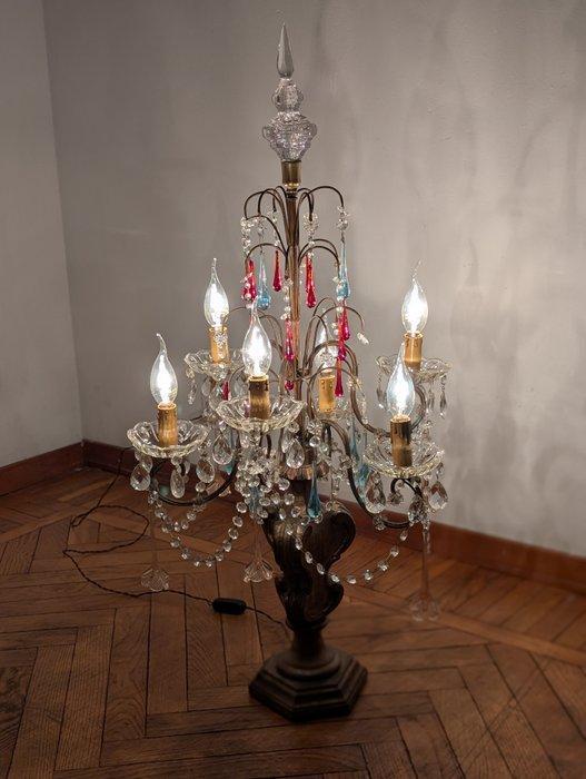 Lamp - Muranoglas - Florentijnse lamp, Antiek en Kunst, Antiek | Overige Antiek