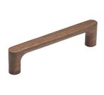 Greep Silkeborg Walnoot gelakt 128 mm, Doe-het-zelf en Bouw, Nieuw, Overige materialen, Klink of Kruk
