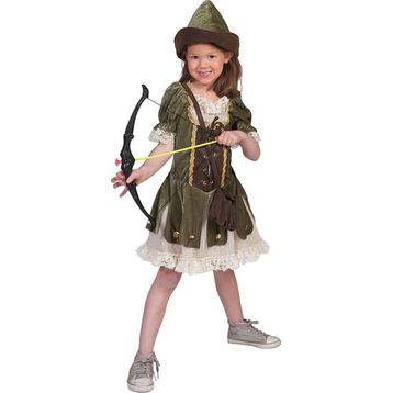 Verkleedkleding -carnaval - Robin Hood - jurk - meisjes -, Verzenden