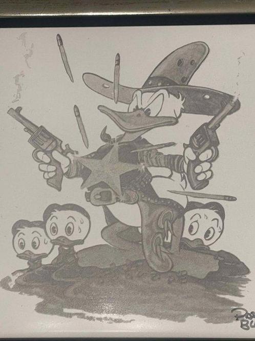 Patrick Block - The Sheriff of Bullet Valley - hand-signed, Verzamelen, Disney