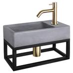 Fonteinset Differnz Force Beton en Handoekrek 40x22x9 cm, Doe-het-zelf en Bouw, Ophalen of Verzenden, Nieuw, Overige typen