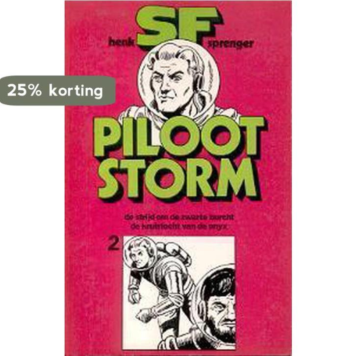 2 Piloot storm 9789060710876 Sprenger, Boeken, Overige Boeken, Gelezen, Verzenden