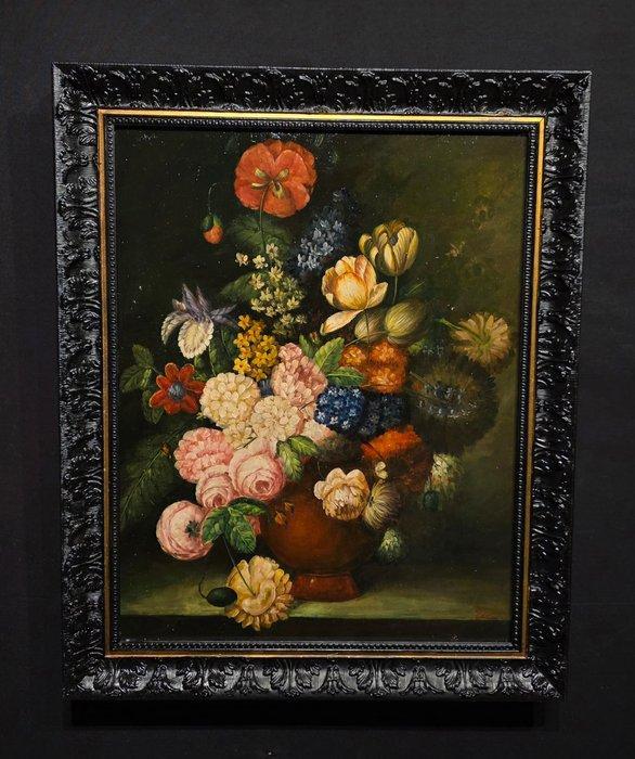 Franse school (XX) - Natura morta, Antiek en Kunst, Kunst | Schilderijen | Klassiek