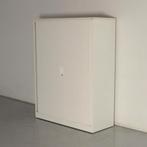 TDS roldeurkast, wit, 153 x 120 cm, incl. 3 legborden, Maison & Meubles, Ophalen of Verzenden