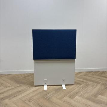 Akoestische vrijstaande scheidingswand (hxbxd) 124x90x9 cm, beschikbaar voor biedingen