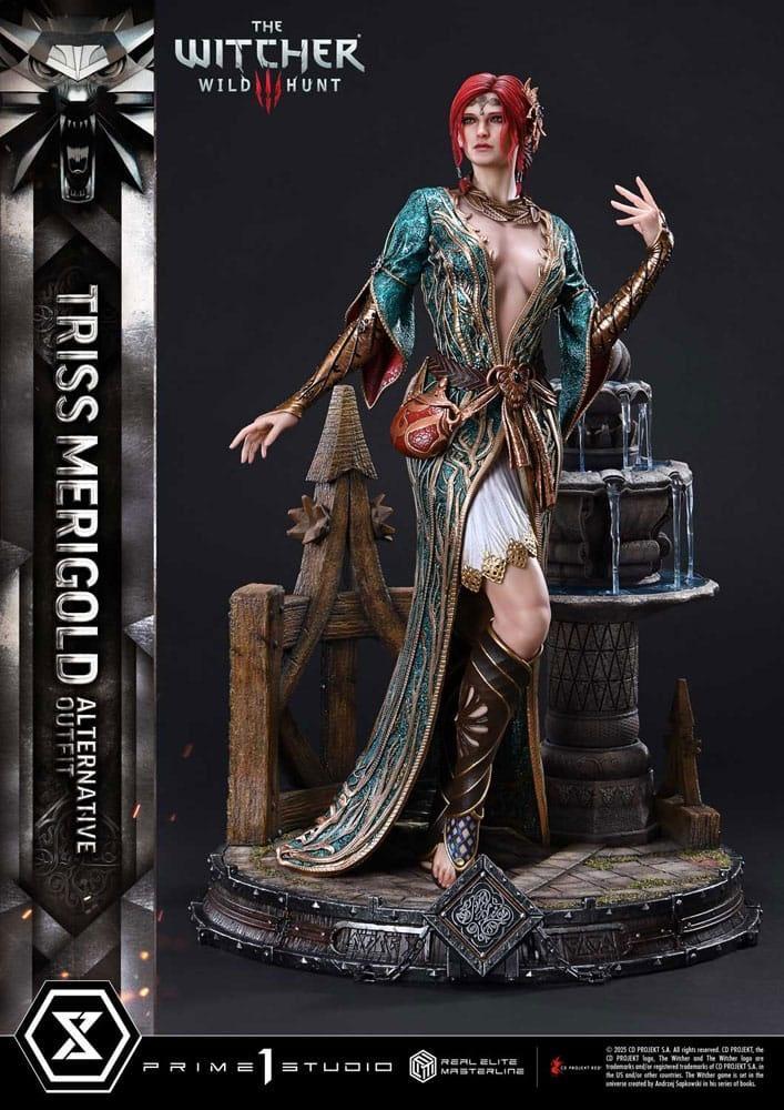 The Witcher 3: Wild Hunt Real Elite Masterline Series Statue, Verzamelen, Film en Tv, Ophalen of Verzenden