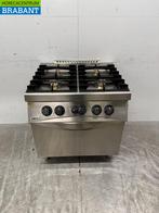 Cuisinière à gaz Zanussi en acier inoxydable à 4 feux avec, Verzenden