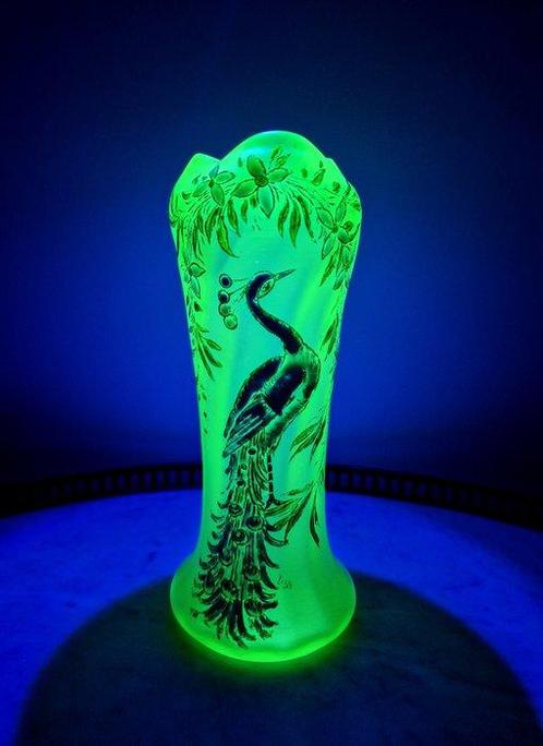 Vase François Théodore LEGRAS - Vase - Ouraline - Art, Antiek en Kunst, Antiek | Glaswerk en Kristal