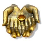 Wierookhouder Gouden Handen – Luxe en Harmonie in één, Ophalen of Verzenden