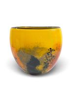 Ioan Nemtoi - Vase - Série Feu / Volcan - Verre soufflé en