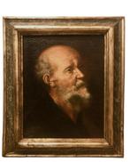 Jusepe de Ribera (1591-1652), seguace di - Testa di Santo, Antiquités & Art