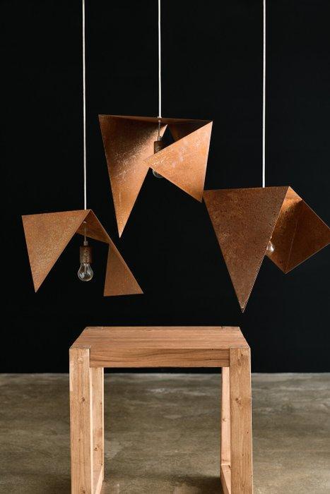 Plafondlamp - Staal - ROESTE VOGEL I LGH0550, Antiek en Kunst, Kunst | Designobjecten