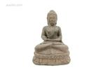 1 Boeddha tuinbeeld grijs 22 cm, Nieuw, Ophalen
