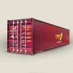40ft Zeecontainer Huren | Altijd mét kraan geleverd | CARU, Ophalen of Verzenden