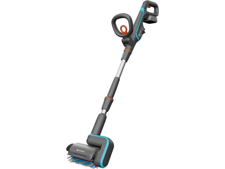GARDENA AquaBrush Patio - Accu-multireiniger 18V POWER FOR, Tuin en Terras, Onkruidbranders, Zo goed als nieuw, Verzenden