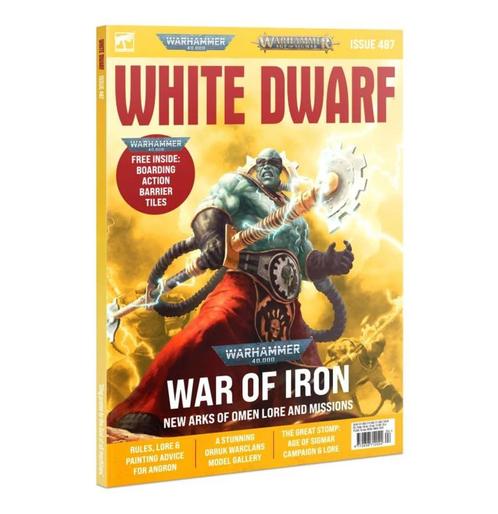 White Dwarf Issue 487 - April 2023 (Warhammer nieuw), Hobby & Loisirs créatifs, Wargaming, Enlèvement ou Envoi