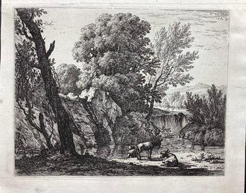 Karel Dujardin (c.1626-1678) - Mulattiere e due asini in