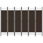 Kamerscherm 240x180cm bruin | Retour Deal | 40% Korting!, Huis en Inrichting, Verzenden, Nieuw