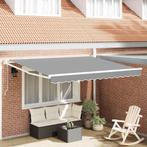vidaXL Inklapbaar Zonnewering Frame Wit 350 x 250 cm, Tuin en Terras, Verzenden, Nieuw