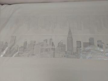 Taille à panneaux en coton avec motif imprimé de New York