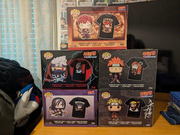 Funko - Funko Pop Naruto Shippuden Pop! Tee Bundle Set -, Antiquités & Art, Antiquités | Jouets