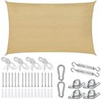 tectake Schaduwdoek Sunny, weerbestendig HDPE-materiaal met, Tuin en Terras, Verzenden, Nieuw