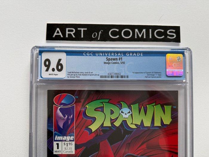 Spawn #1 - CGC 9.6 - 1st appearance of Spawn - Pull out, Livres, BD | Comics