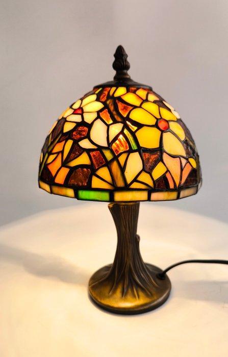 Tafellamp - Kristal, Metaal - Tiffany-stijl, Antiek en Kunst, Curiosa en Brocante