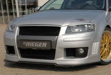 Rieger bumper | Audi A3 8P 2003-2005 3D | ABS, Verzenden