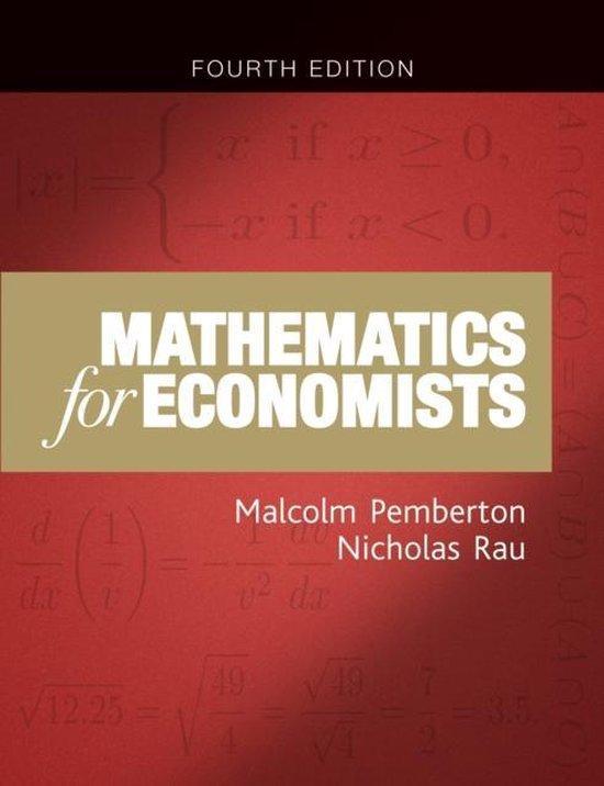 Mathematics for Economists 9781784991487 Malcolm Pemberton, Boeken, Taal | Engels, Zo goed als nieuw, Verzenden