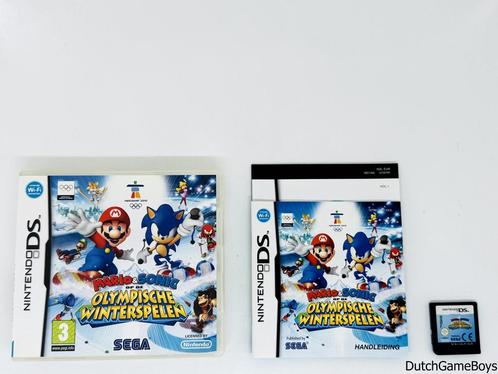 Nintendo DS - Mario & Sonic Op De Olympische Winterspelen -, Games en Spelcomputers, Games | Nintendo DS, Gebruikt, Verzenden