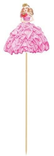 Prinses Cupcake Toppers 20cm 8st, Hobby en Vrije tijd, Feestartikelen, Nieuw, Verzenden