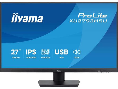 Iiyama ProLite XU2793HSU-B7 - 27 Monitor - IPS 100Hz 1ms -, Huis en Inrichting, Woonaccessoires | Overige, Nieuw, Verzenden