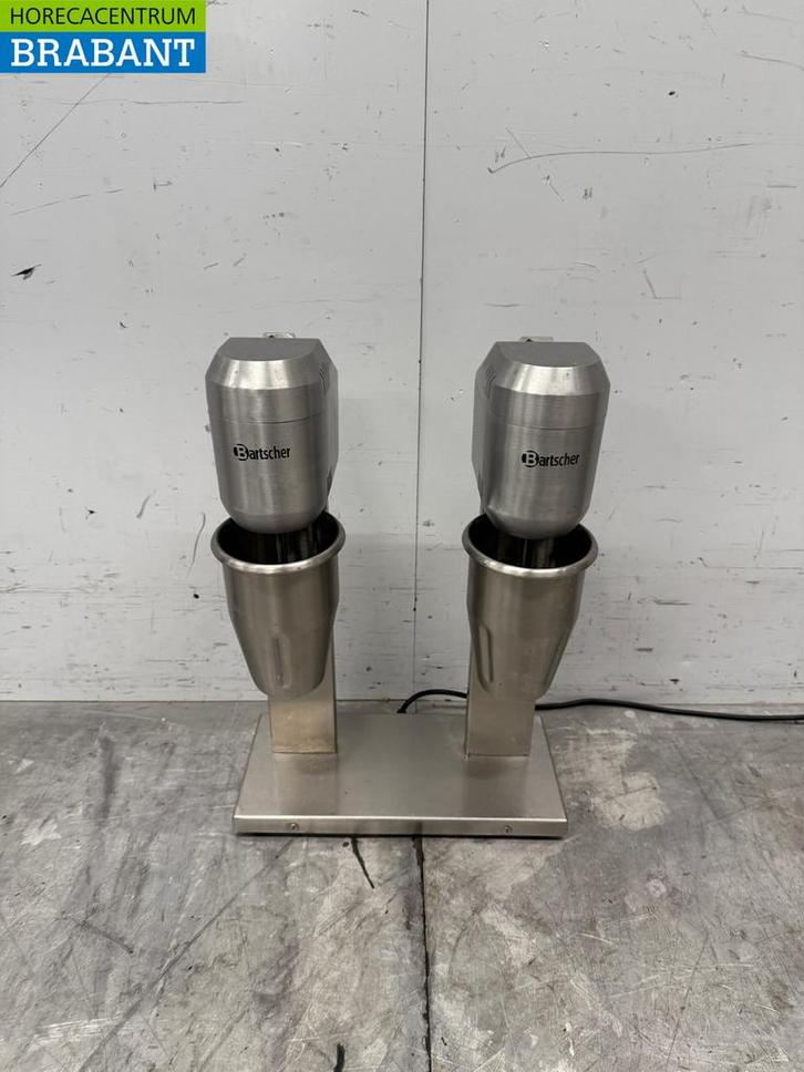 Bartscher Double Milkshaker en acier inoxydable Milk shaker, Zakelijke goederen, Horeca | Keukenapparatuur, Verzenden