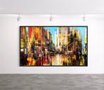 Prettau - Autumn in Wall Street (triptych), Antiek en Kunst