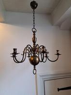 Chandelier - Laiton - Lustre 6 bras, Antiek en Kunst, Curiosa en Brocante