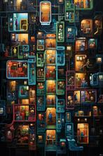 Felix van Horst - Neon Nooks (XXL)