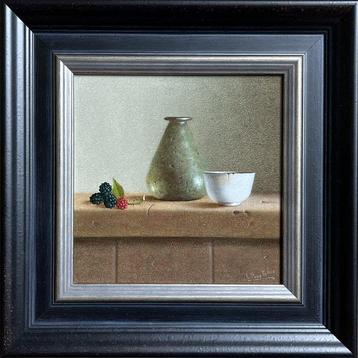 Leo Pors (1952) - Zandloperglas en bramen