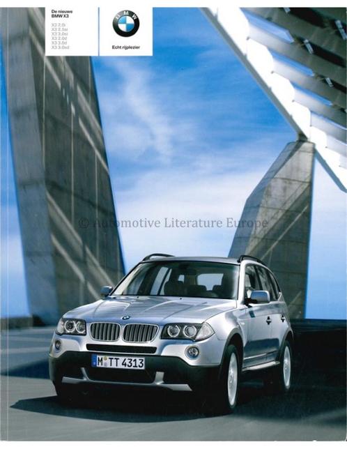 2006 BMW X3 BROCHURE NEDERLANDS, Livres, Autos | Brochures & Magazines, Enlèvement ou Envoi