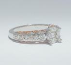 Verlovingsring - 14 karaat Roségoud - 1.20ct. tw. Diamant