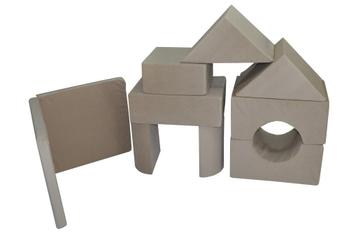 9 Delige Soft Play Foam Blokken Set - Stimuleert Creativi..., Ophalen of Verzenden